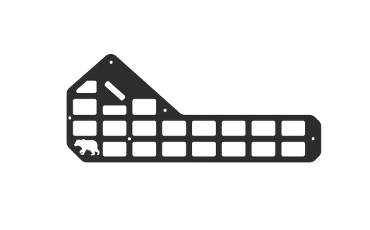 2nd/3rd Gen Tacoma - Center Console Molle Panel Set - Premium Truck Accessory by Xtreme Canopies