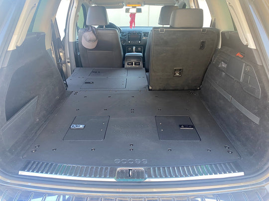 Volkswagen Touareg 2011-2017 2nd Gen. - Second Row Seat Delete Plate System - Premium Seat Delete Plate System by Xtreme Canopies
