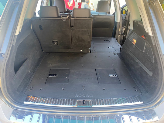 Volkswagen Touareg 2011-2017 2nd Gen. - Second Row Seat Delete Plate System - Premium Seat Delete Plate System by Xtreme Canopies