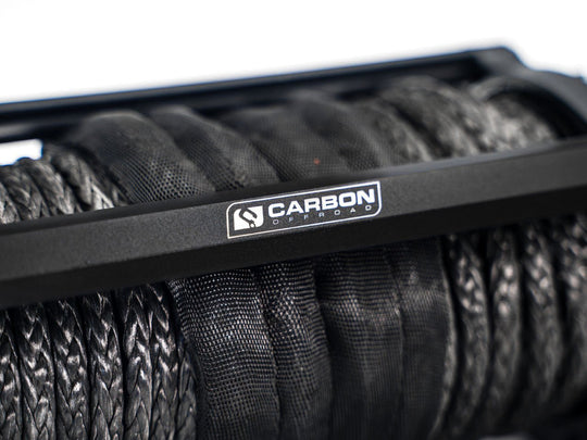 Carbon Offroad Long Drum 6000lb ATV/Small 4X4 Winch - Premium Carbon ATV/SXS/Trailer by Xtreme Canopies