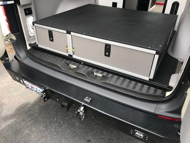 Winnebago Revel 2017-2020 - Side x Side Base Drawer System - Premium Drawers by Xtreme Canopies