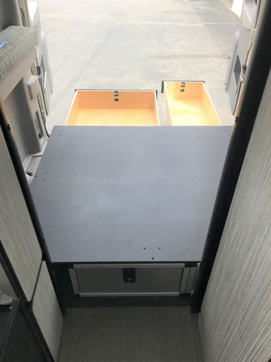 Winnebago Revel 2017-2020 - Side x Side Base Drawer System - Premium Drawers by Xtreme Canopies
